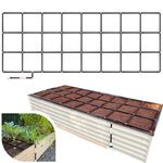 Garden In Minutes Drip Irrigation System for Garden, Soaker Hose & Garden Watering System Preassembled Drip Irrigation Kit, Flower Bed Sprinkler, Garden Irrigation System Kit - 3x8 (33.5"x88")