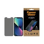 PANZERGLASS iPhone 13/13 Pro - Standard Fit Tempered Glass Screen Protector w/ Anti-Microbial - Privacy