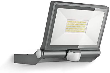 Steinel LED Outdoor Floodlight XLED ONE XL S Anthracite, 180° Motion Detector, 42.6 W, 4200 lm, Warm White, Aluminium