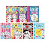 Dork Diaries Series Vol 11-17 Collection 7 Books Set (Frenemies Forever, Crush Catastrophe, Birthday Drama, Spectacular Superstar, I Love Paris, How to Dork Your Diary & All About Me Diary)