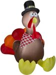 Gemmy Turkey 6 Foot Lighted Airblown Inflatable