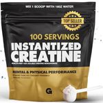 Gains in Bulk, Instantized Creatine, 100% Soluble, Muscle Building