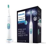 Philips Sonicare DailyClean 3100 Electric Toothbrush, White (UK 2-Pin Bathroom Plug) HX6221/56