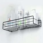 Schmieden Fabricators Schmieden Shelf Adhesive Multipurpose Shelf|Bathroom Storage Rack|Kitchen Storage Organiser|Bathroom Shelf|Rust Resistant, Metal