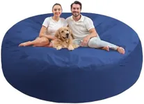 SIMFLAG XX-Large Bean Bag Chair, Memory Foam Filling Bean Bag Chairs with Velvet Cover, Removable and Machine Washable Cover, Giant Bean Bag Chair for Adult