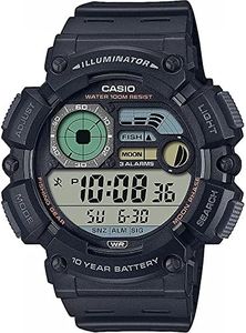 CASIO COLLECTION Reloj Digital para Hombre de Cuarzo japonés con Correa en Plástico WS-1500H-1AVEF