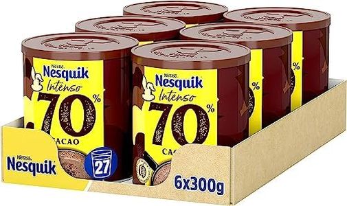 Nesquik NESTLÉ Intenso 70% Cacao Soluble 300g Lata-Pack de 6