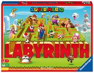 Super Mario Bros Labyrinth - The Moving Maze Family Board Game for Kids Age 7 Years and up