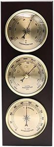 JINYISI Barometer Thermometer Hygrometer,Barometer Indoor,Outdoor Barometer,Weather Barometer,barometers for The Home Wall a