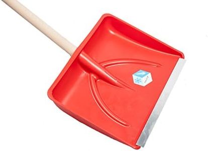 Falci 249014MPA Pala da Neve e Multiuso in Plastica con Profilo di Alluminio, Grigio