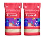 LEAP HORSE 2 x Children's Play Pit Sand 25KG Bag, Non Toxic, Non Staining