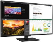 LG 43UN700-B 43 Inch UHD (3840 X 2160) IPS Display with USB Type-C, 4 HDMI Inputs and HDR10, Black