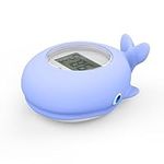 Baby Whale Bath & Room Thermometer,