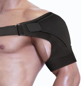 Astorn Adjustable Shoulder Brace for Rotator Cuff and AC Joint Pain Relief - Compression Sleeve for Men and Women with Ice Pack Holder