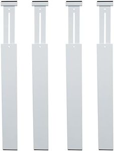 SLFYEE 4PCS Divisori per Cassetti Regolabili da Cucina Organizer per Cassetti Organizzatori Lavori in Comò Separatori per Cassetti per Cucina Sogiorno Camera da Letto Ufficio Bagno