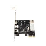 ATEVON PCI Firewire Card, Black