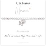 Life Charms Nana Silver Bracelet