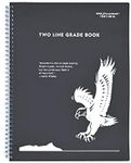 Whaley Gradebook (9 x 12 inches) 2-Line Grade And Attendance Record Book, Four Quarters or Six Terms (GB-2L)