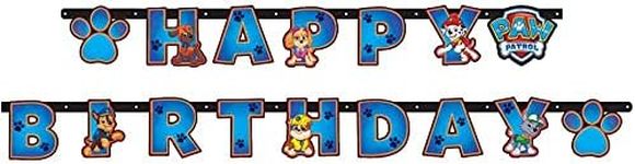 Amscan 9903823 Birthday Letter Bann