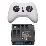 2.4G Bluetooth Remote Control and JR1922RXS-D2 12V Receiver Kit Kids Powered Ride On Car,Controller Control Box Accessories for Children Electric Ride On Car Replacement Parts