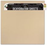 Homey 10-Pack Flexible Reusable and Resizable Non Stick Teflon Food Dehydrator Sheets 14x14-Inches