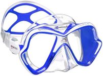 Mares X-Vision Ultra Liquid Skin Dive Mask, Clear/Blue