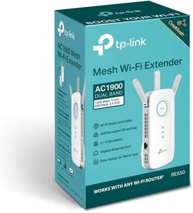 TP-Link RE550 Wi-Fi Range Extender – AC1900 Dual Band Booster