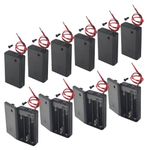 WMYCONGCONG 10 PCS 3 AAA 4.5V Battery Holder with Switch 3X 1.5V AAA Battery Holder with Leads