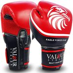 Valour Strike Boxing Gloves for Men Women Ladies | Glove Ounce set to 16oz 14oz 12oz 10oz 8oz | Pro Boxing Training Gloves for Sparring in Kickboxing MMA Muay Thai or Boxercise Training