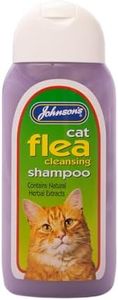 JVP Johnsons Vet Cat Flea Cleaning Shampoo, 200 ml