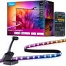 Govee TV LED Backlight 3 with 4MP Dual Camera, 11.8ft RGBWIC LED Strip Lights Sync with TVs 55-65 inch, 60 LEDs/m, Smart AI Color Filter for Movie, Game, App and Voice Control, Matter Alexa Support