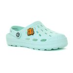 Khadim's Adrianna Turquoise Washable Clog Sandal for Girls - 4.5-12 yrs (7450047)