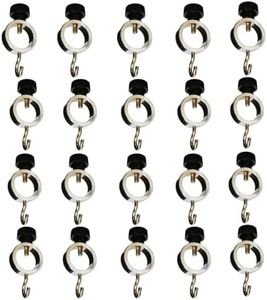 GSC International HKCLR-19-20 Hook Collar, 19mm Inside Diameter, Pack of 20