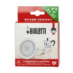 Bialetti Replacement Gasket & Filter for 6 Cup Espresso Maker