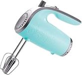 Brentwood HM-48BL Lightweight 5-Speed Electric Hand Mixer, Blue, standard