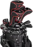 Founders Club Bomb Men's Golf Club Set with 14 Way Organizer Golf Black Bag Right Hand