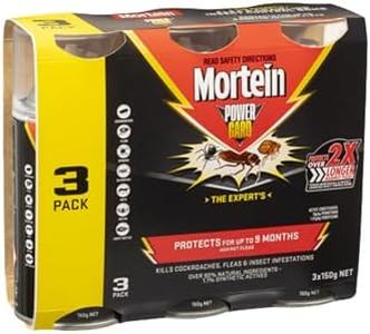 Mortein Powergard Control Bomb Spray, 150 g (Pack of 3)