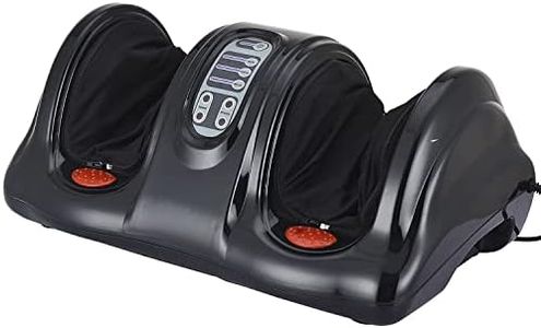 Buenovida Foot Massager Machine For Home Foot Massage Machine For Pain Relief With Heat Shiatsu Foot Massager with Kneading Function for Pain Relief & Improving Blood Circulation Black Color