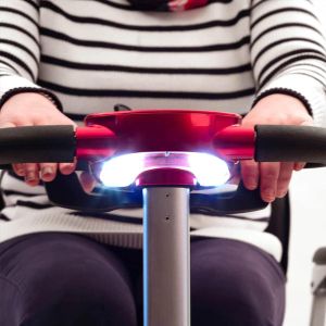 Drive Devilbiss Elite Folding Mobility Scooter – Red