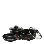 Vango Gourmet Cook Kit Camping Cooking Equipment, Black, One Size