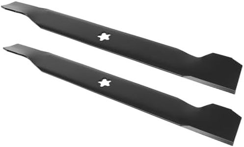 Ecreban 193957 Mower Blades Fit for AYP Craftsman 38" Deck, 138497 High Lift Blades Replace for Craftsman Hu sqvarna Pou LAN 134148 127842, Oregon 195-033, 2 Pack