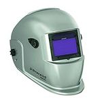 PST AWH916SLV Large View Professional Parweld Welding Helmet - Silver