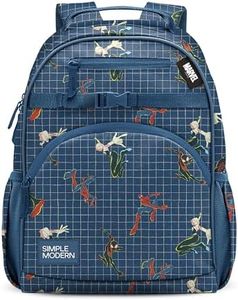 Simple Modern Large Marvel Kids Backpack for School Girls and Boys | Elementary Backpack for Teen | Fletcher Collection | Kids - 16" tall | Spiderman Friends
