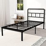 DiaOutro 14 Inch Twin XL Bed Frame 