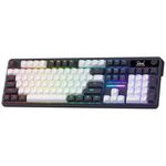 Redragon K762 Wireless Gasket Gaming Keyboard w/Hype Screen & Knob, 104 Keys Mechanical Keyboard, Easy-Control 1.14’’ TFT Info Display, 5-Layer Noise Dampening, Round PBT Keycaps, Mint Mambo Switch