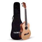 Kadence Concert Ukulele 24 inch, Spruce Top Mahogany Back with Bag & Equilizer/Pickup (Semi/Electro Acosutic)