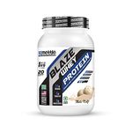 swasthum Mettle Blaze Whey Protein | 24g Protein | 10.66g BCAA | 8.09g Glutamine | 100% Natural Whey, Lean Muscle Growth, Muscle Recovery | Whey Protein (Malai Kulfi, 1kg) Multi