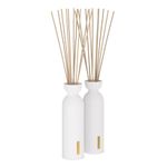 RITUALS Reed Diffuser Duo Gift Set The Ritual of Sakura - 2 Sets of Fragrance Sticks with Cherry Blossom and Rice Milk - Balancing Home Fragrance - 2x 250ml