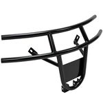 HECASA Golf Cart Front Bumper Brush Guard Compatible with 2008-2015 EZGO RXV Black Powder Coated