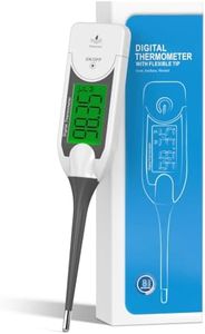 Boncare Oral Thermometer for Adults, 8-Second Fast Reading (Gray)